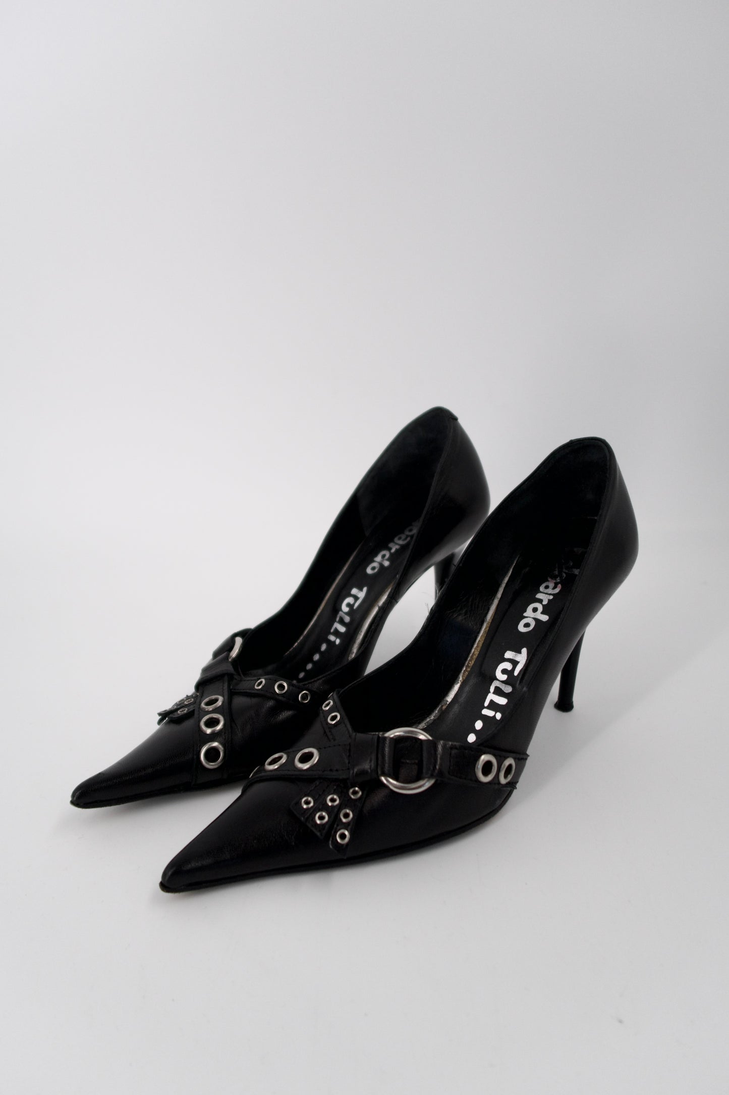 + Vintage leather heels +