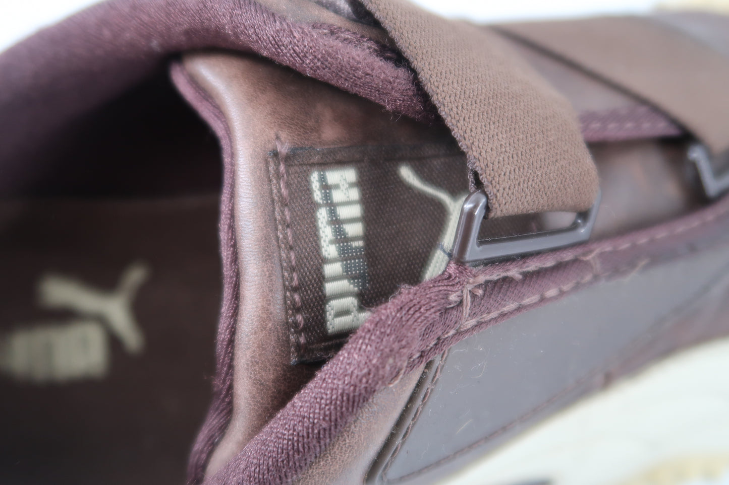 + Vintage Leather Puma shoes +
