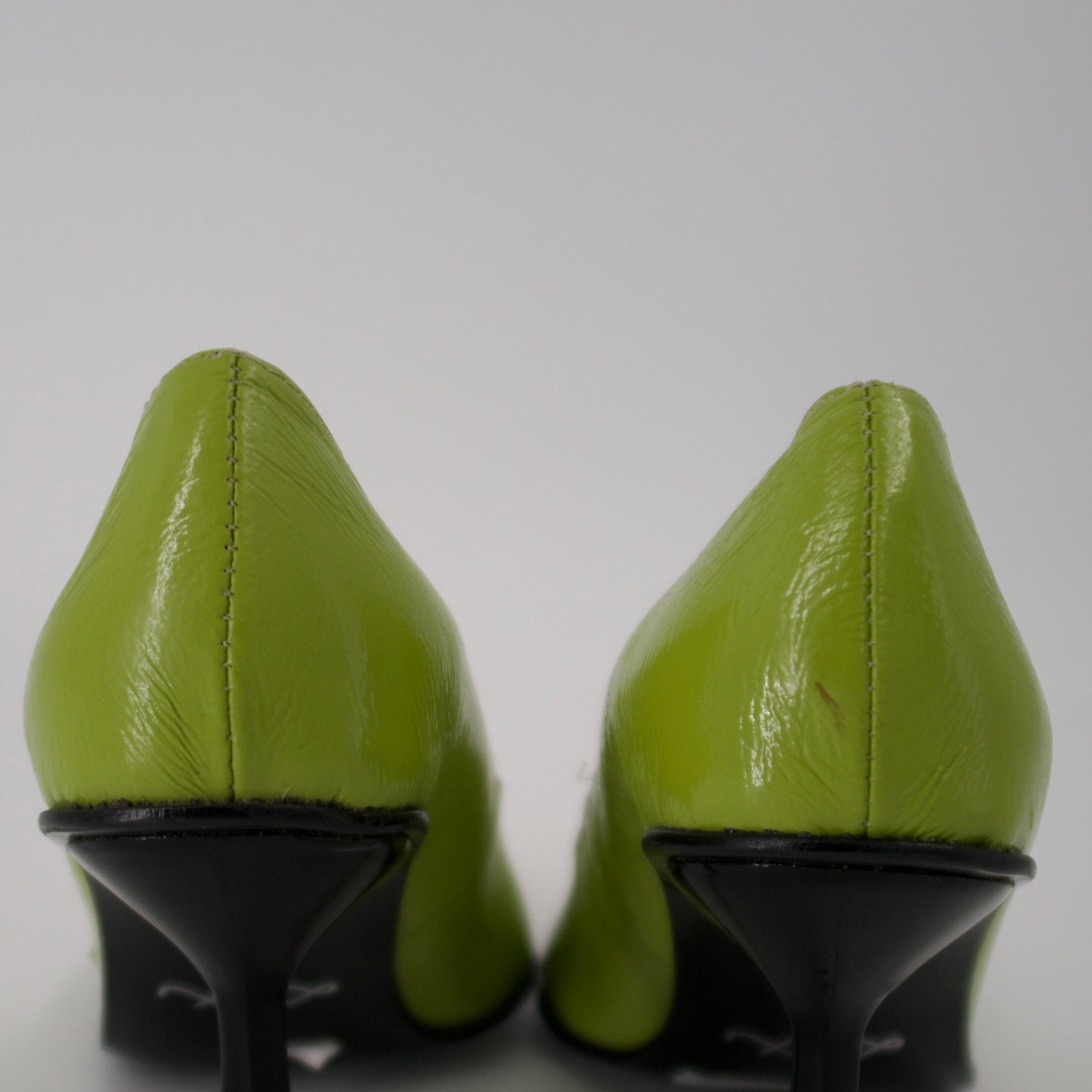 + Lime green heels +