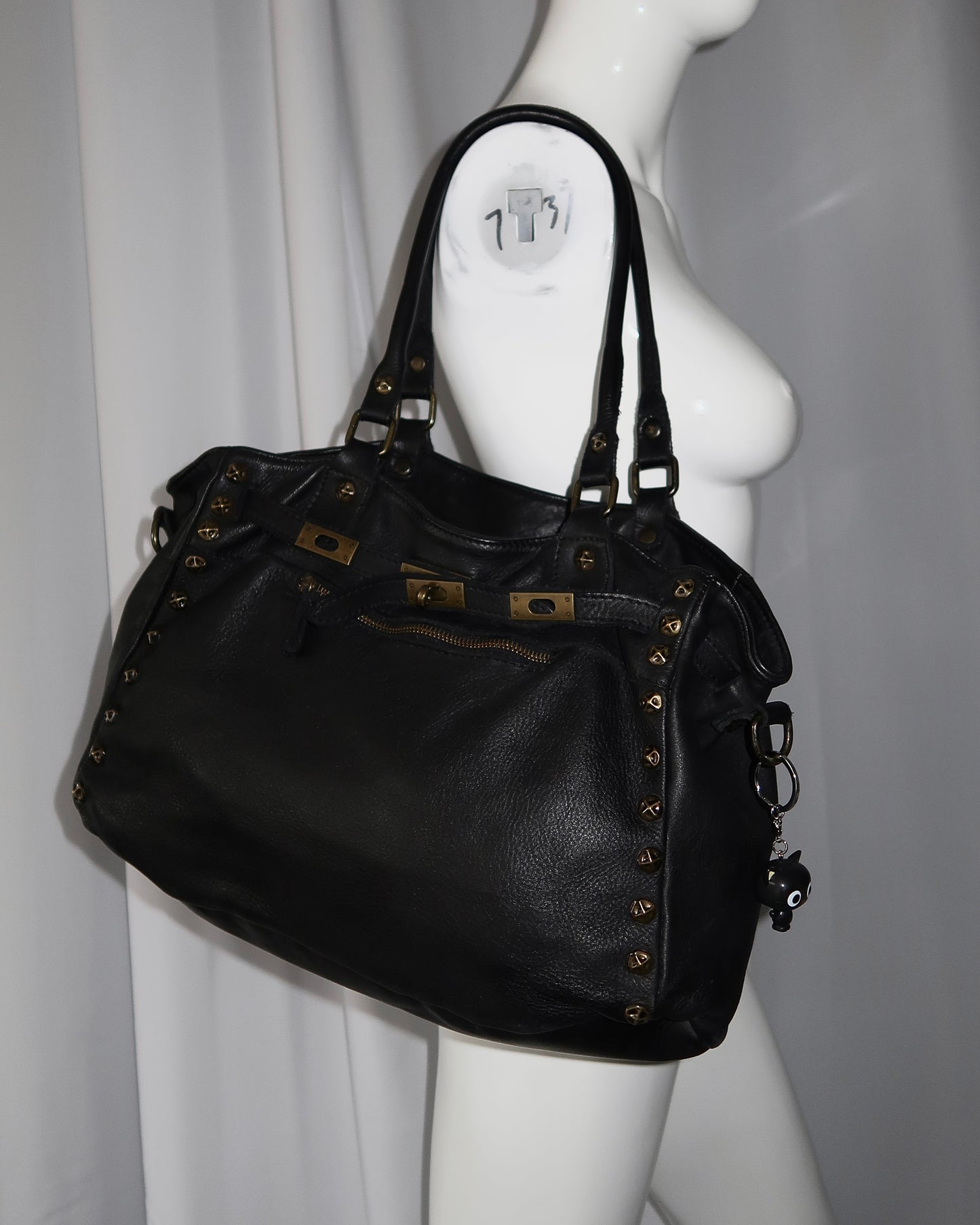 + Studded Firkin Bag +
