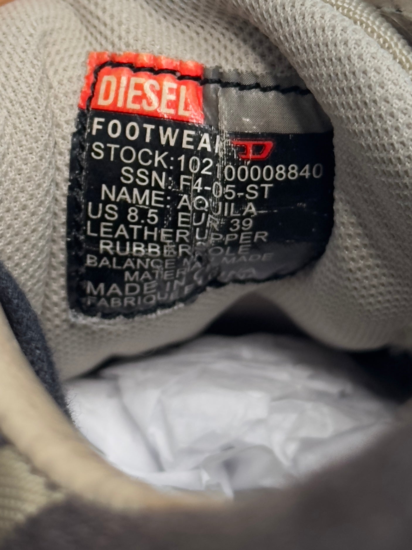 + Diesel square shoes +