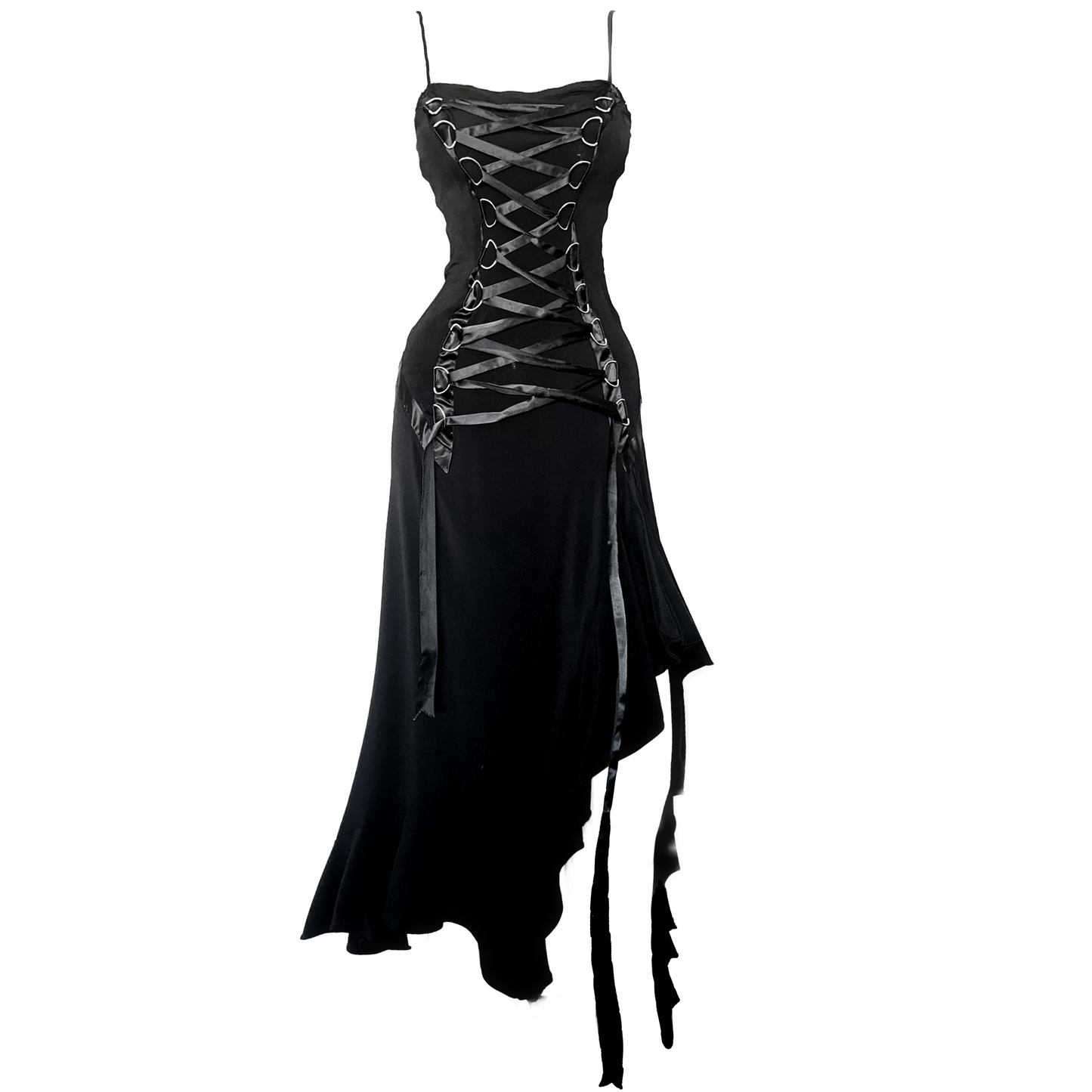 + Asymmetrical corset dress +