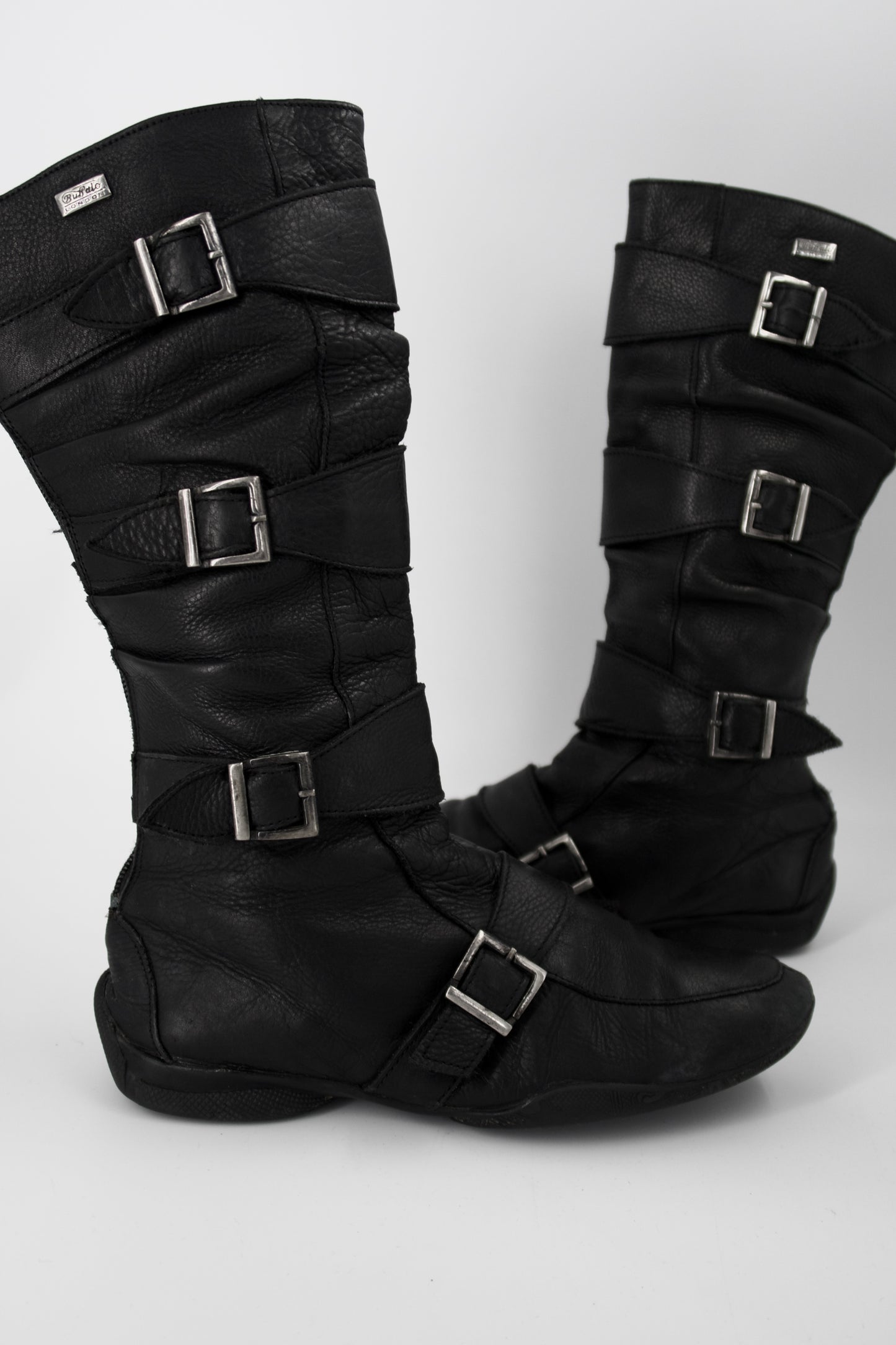 + Buffalo London leather boxing shoes +