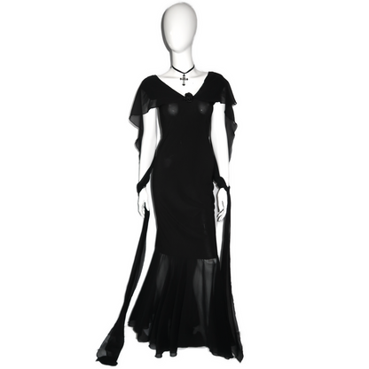 + Rose long dress +