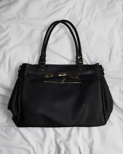 + Black Firkin Bag +