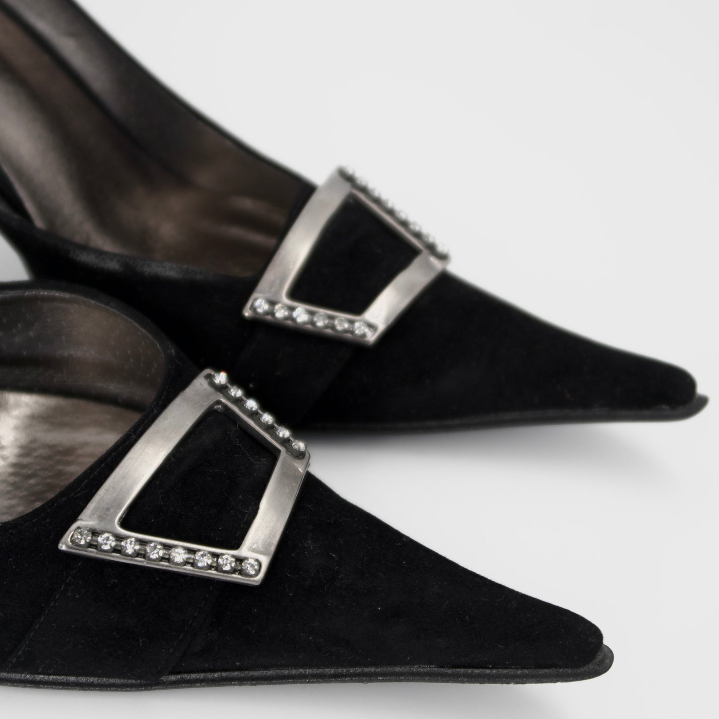 + Vintage leather heels +