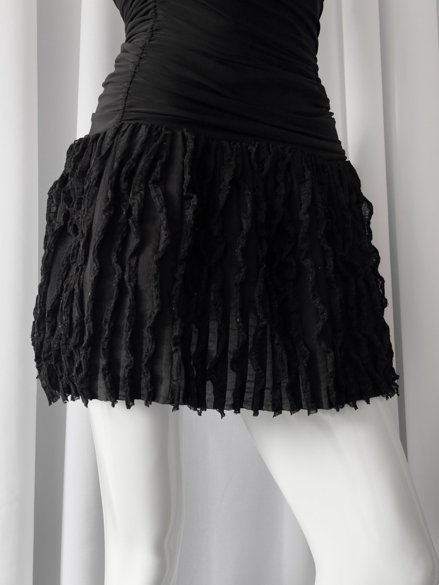 + Black bubble dress +
