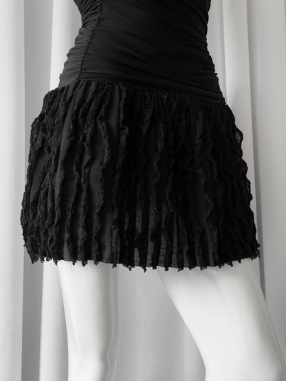 + Black bubble dress +