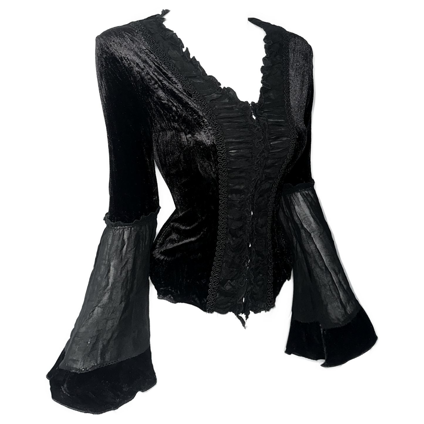+ Italian gothic corset blouse +