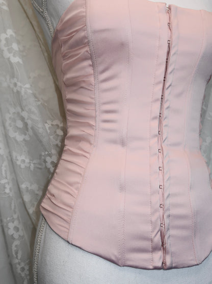 + Pink corset +