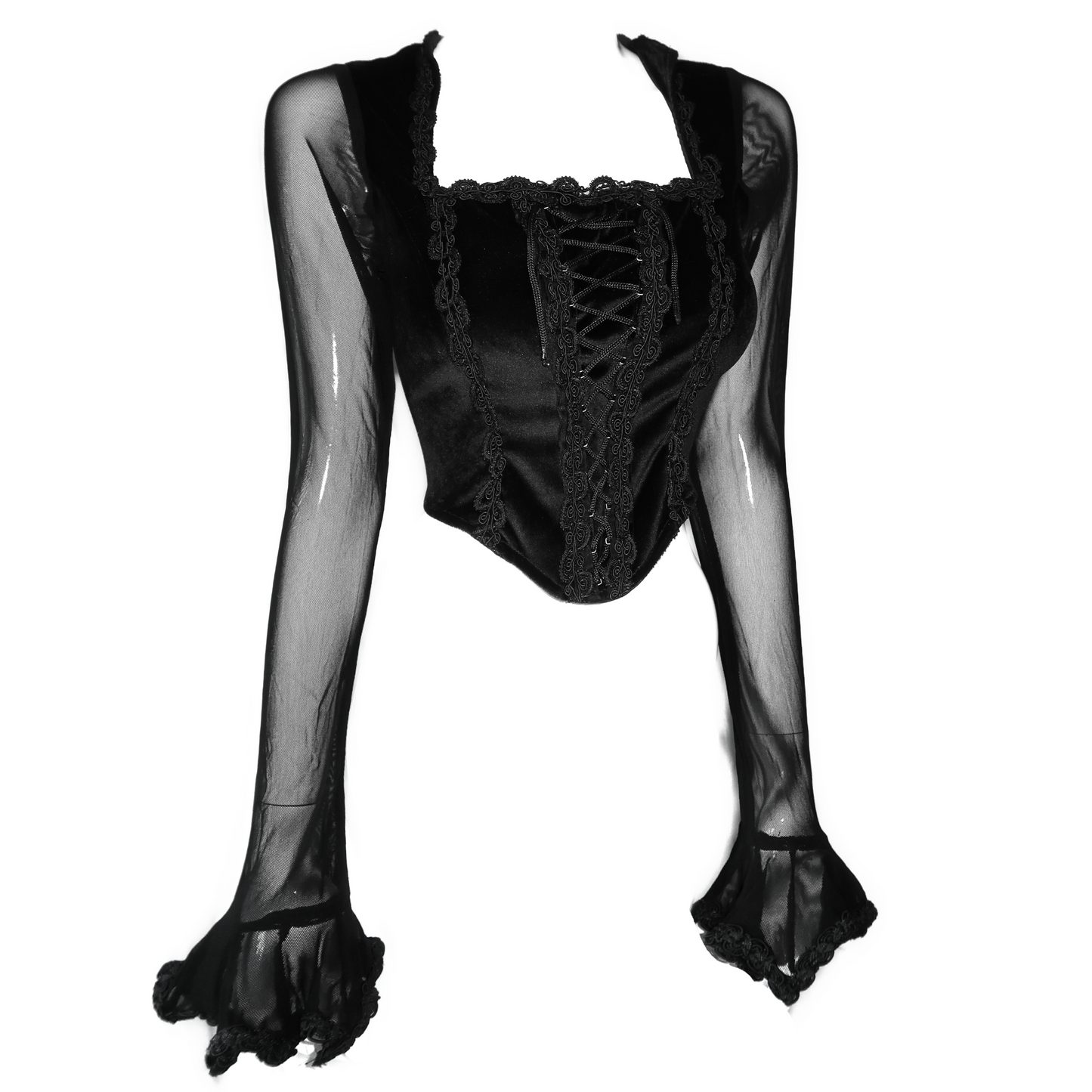 + Gothic corset top +