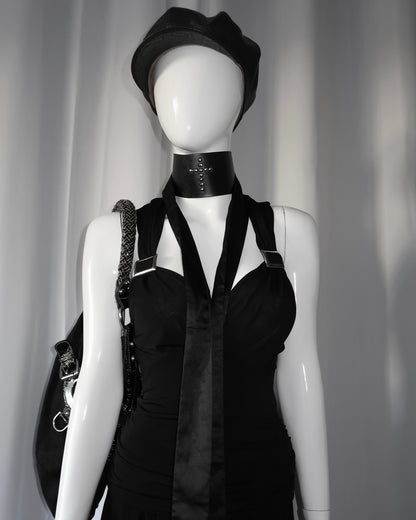 + Asymmetrical clasp dress +