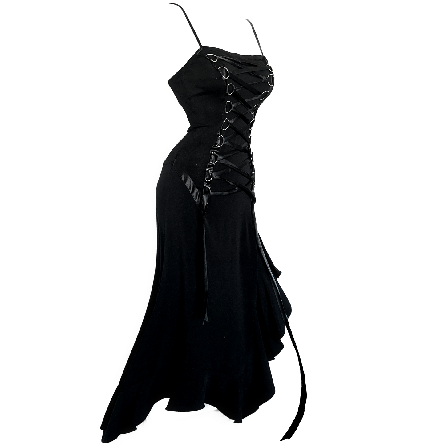 + Asymmetrical corset dress +