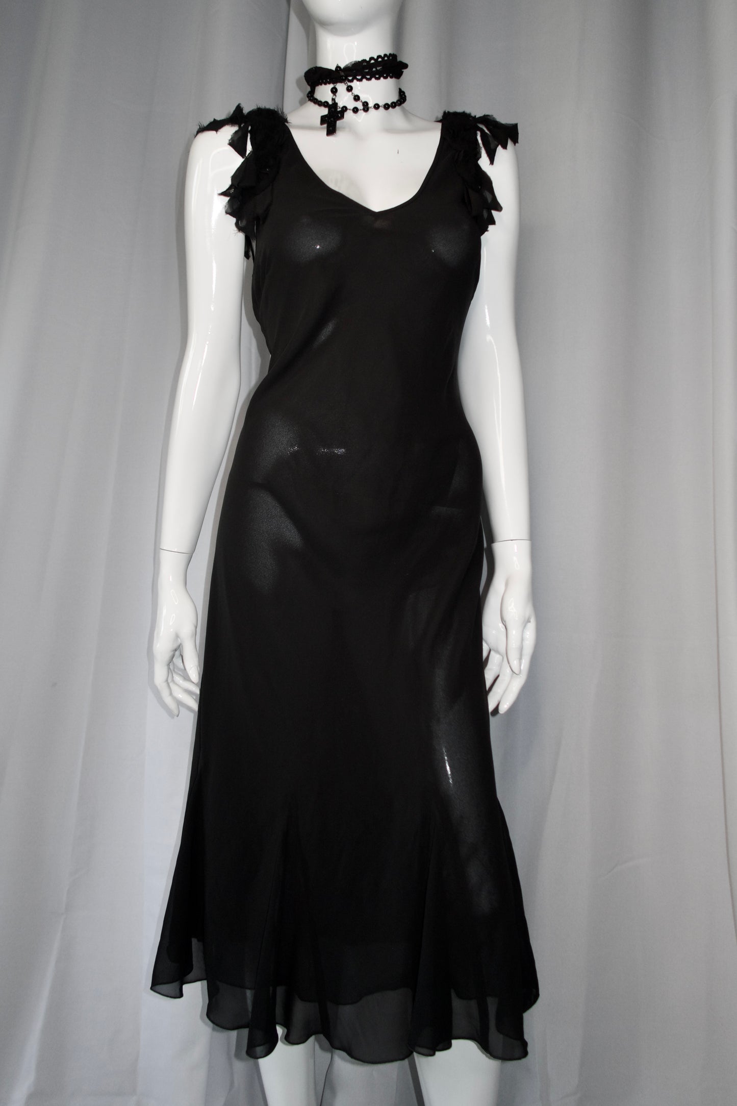 + Vintage mesh dress +