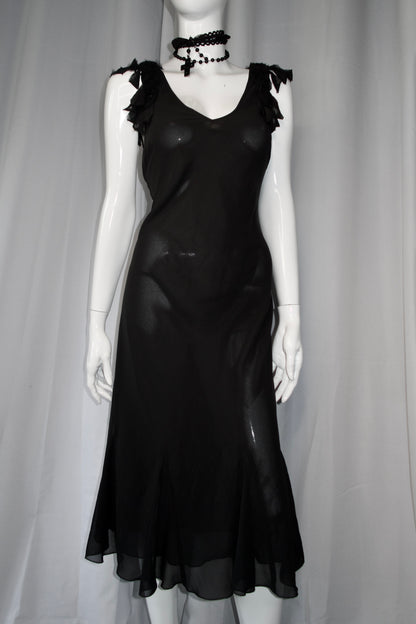 + Vintage mesh dress +