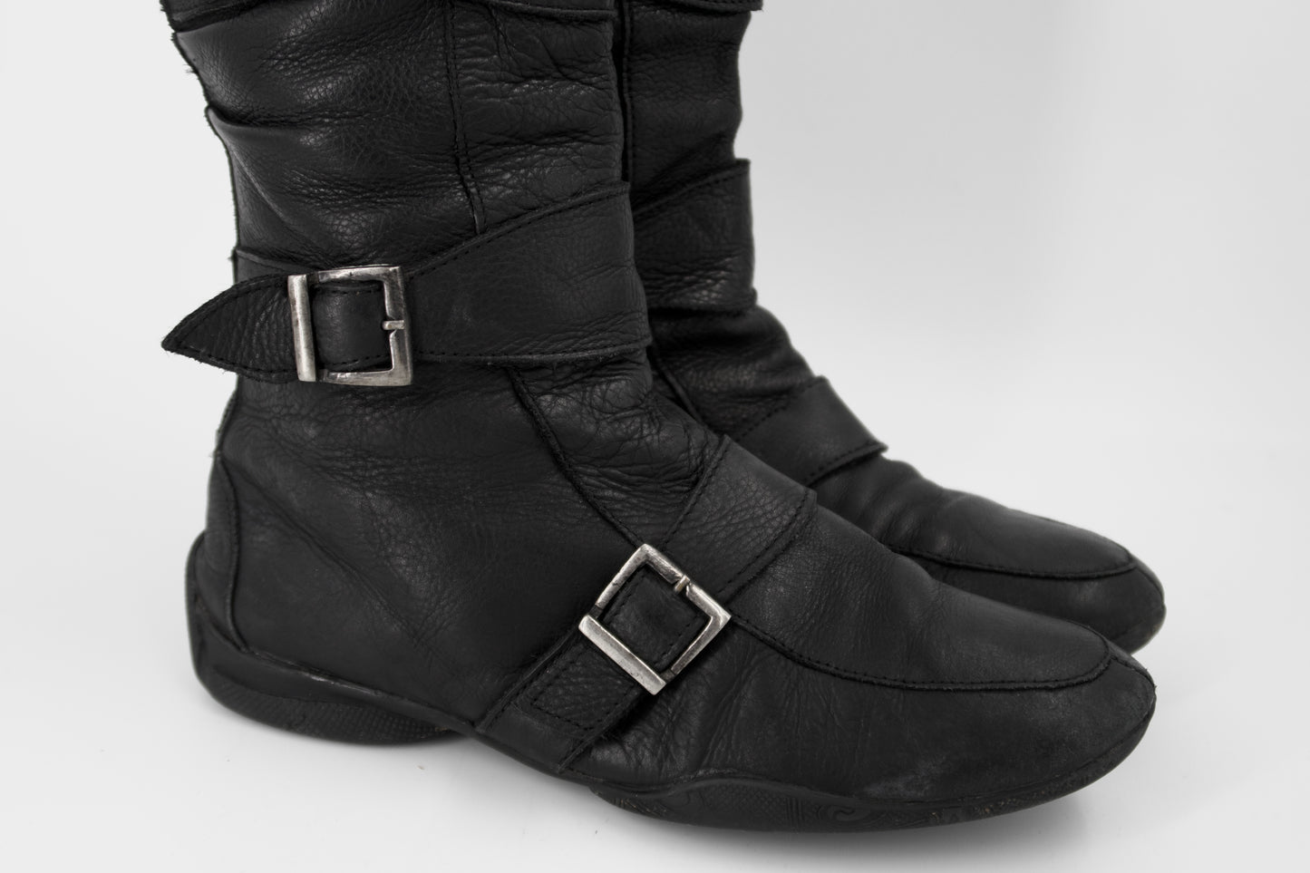 + Buffalo London leather boxing shoes +