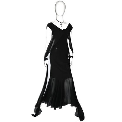 + Rose long dress +