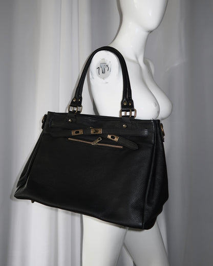 + Black Firkin Bag +