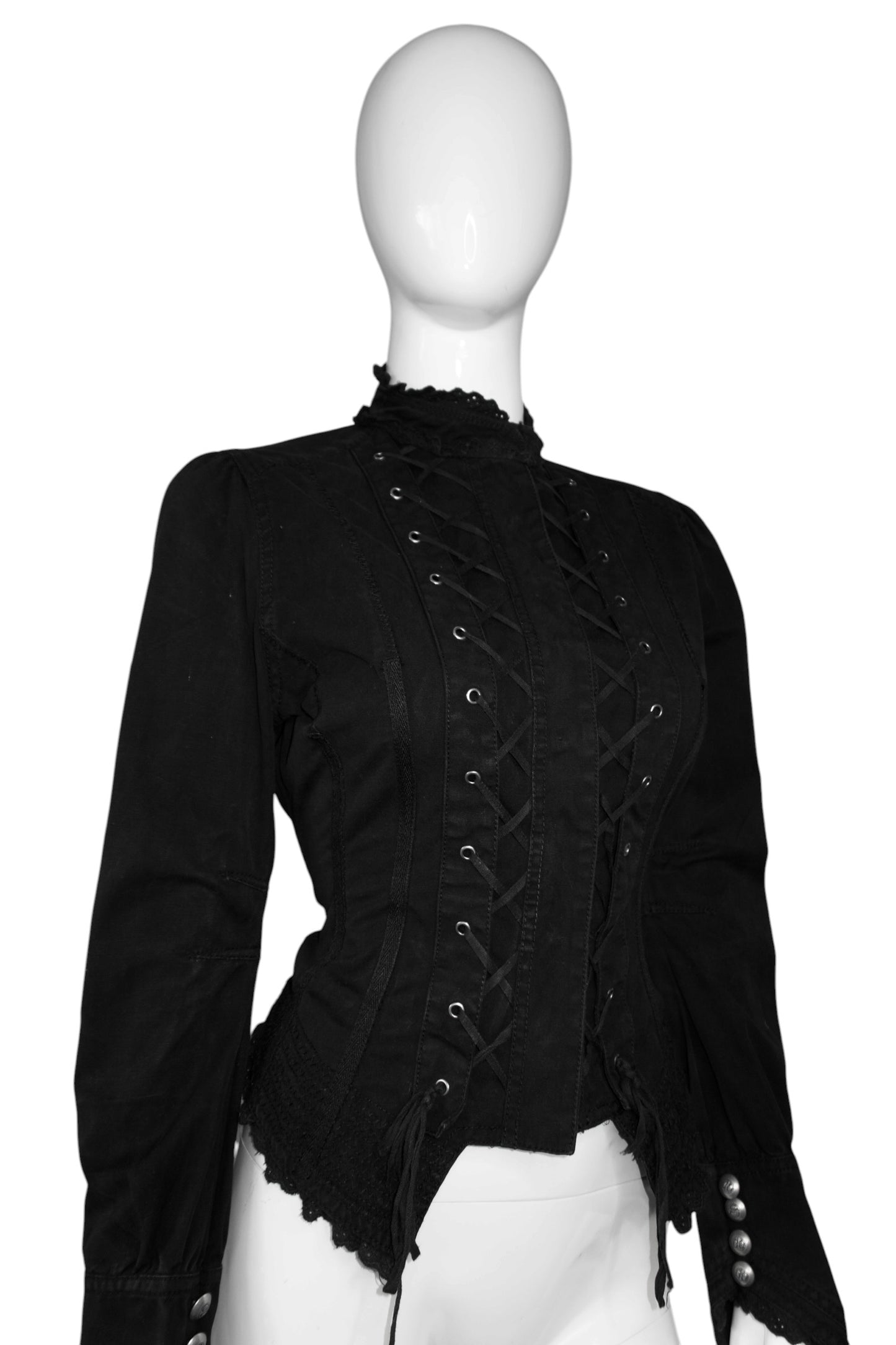 + Gothic lace up jacket +