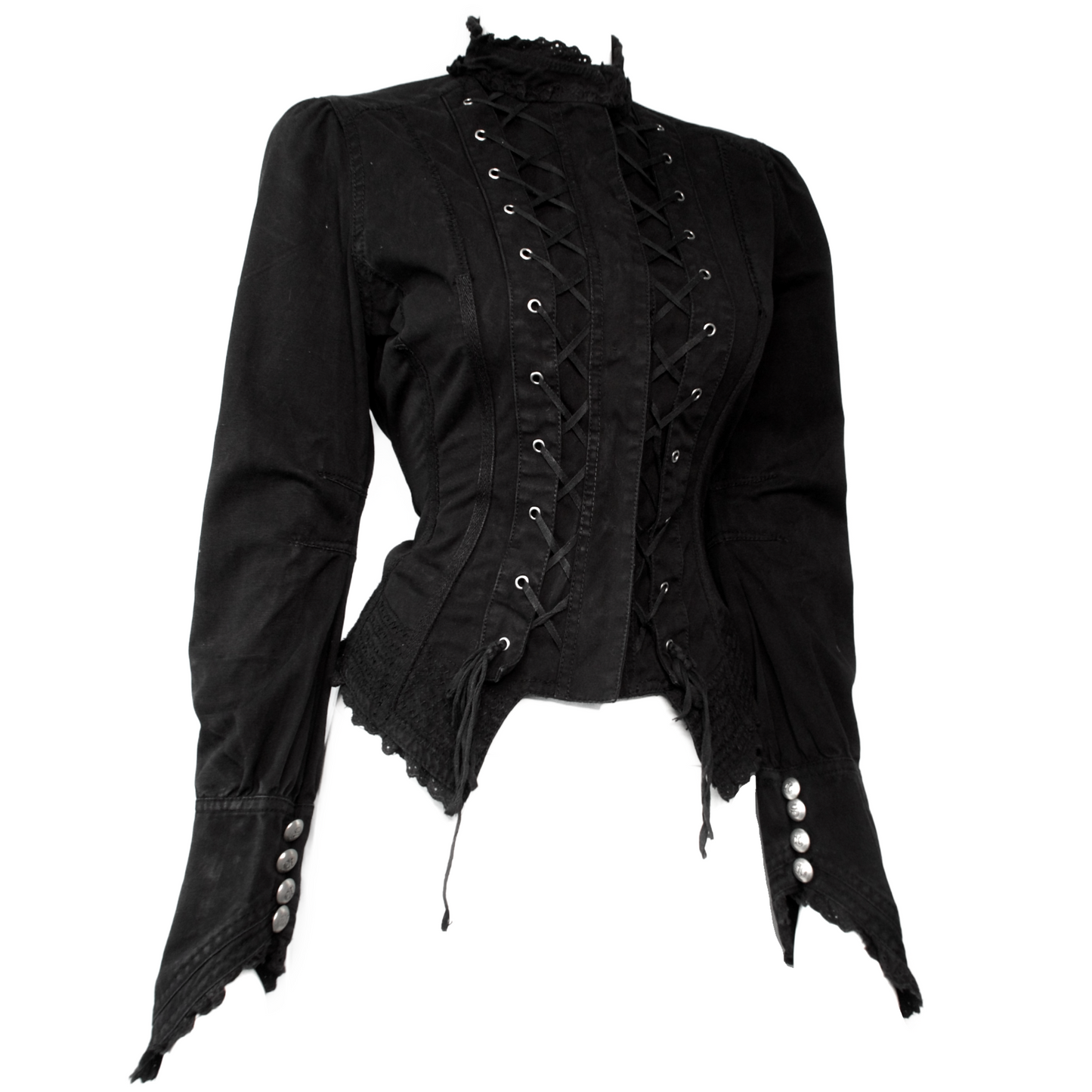 + Gothic lace up jacket +