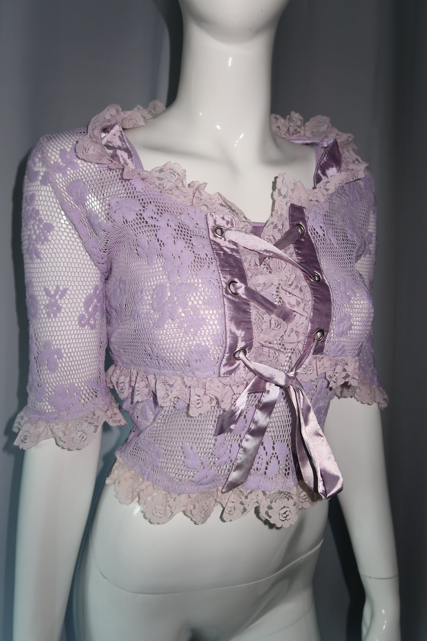 + Corset lilac set +