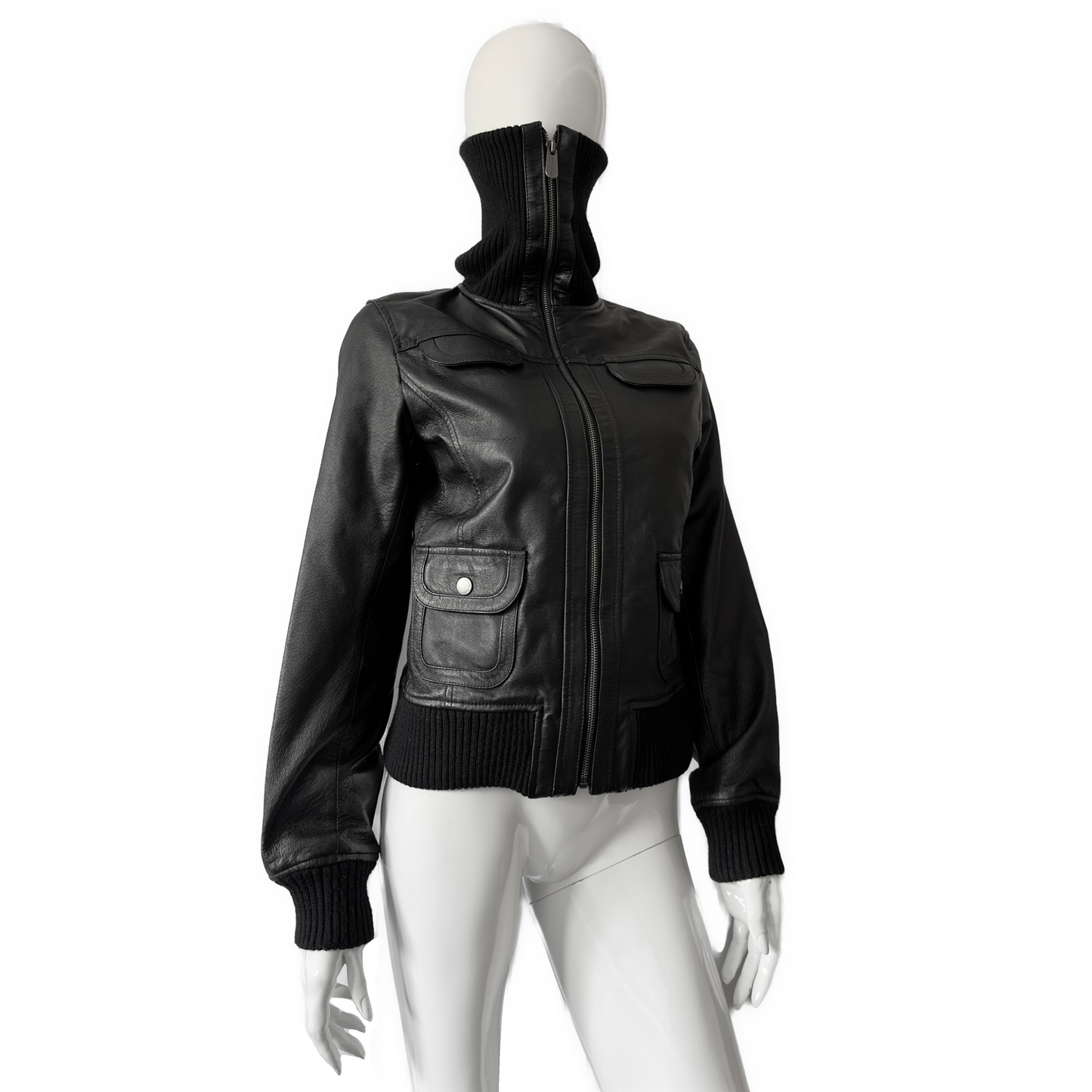 + Leather jacket +