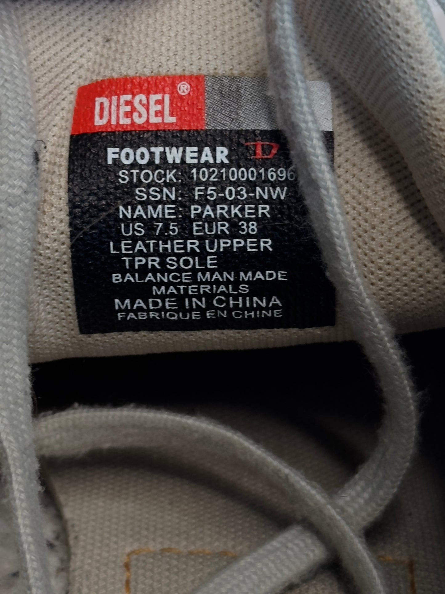 + Diesel sporty shoes +