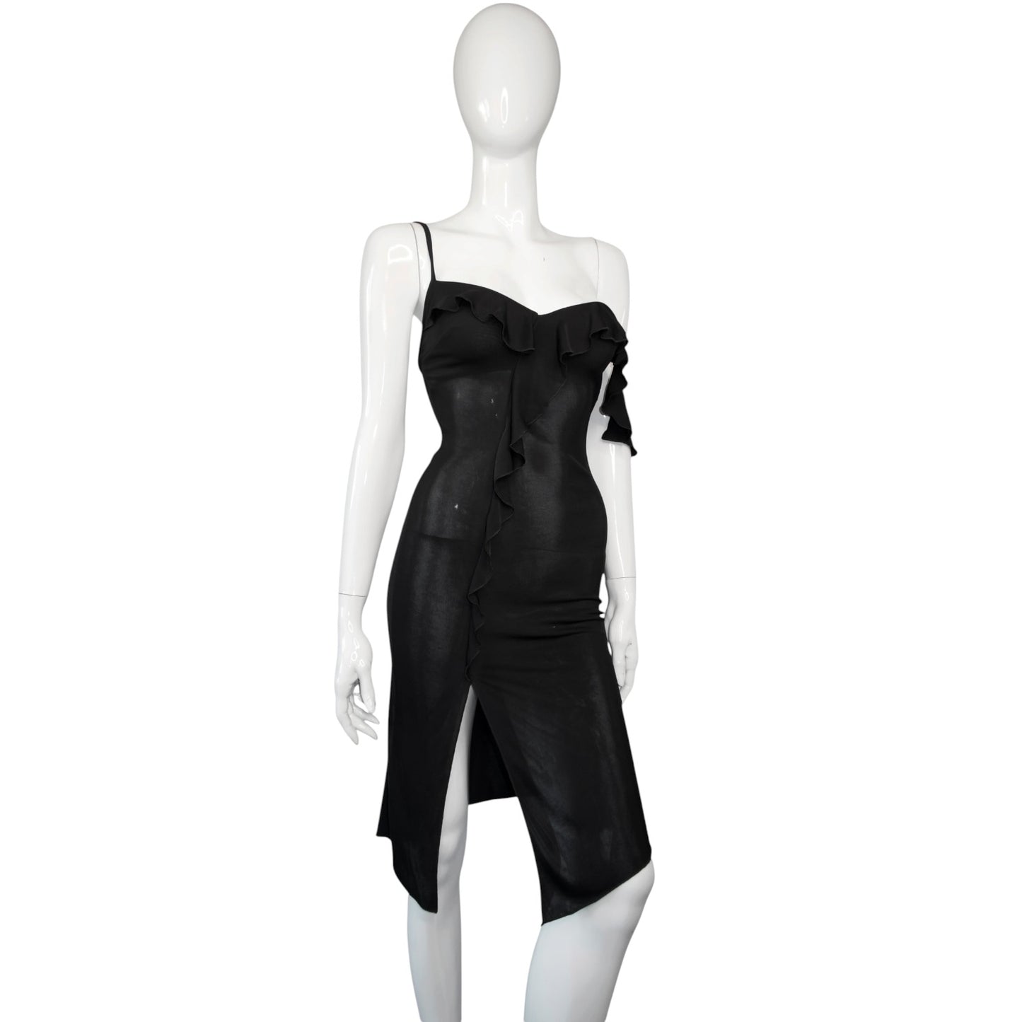 + Mini asymmetrical dress +