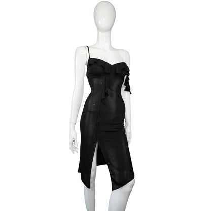 + Mini asymmetrical dress +