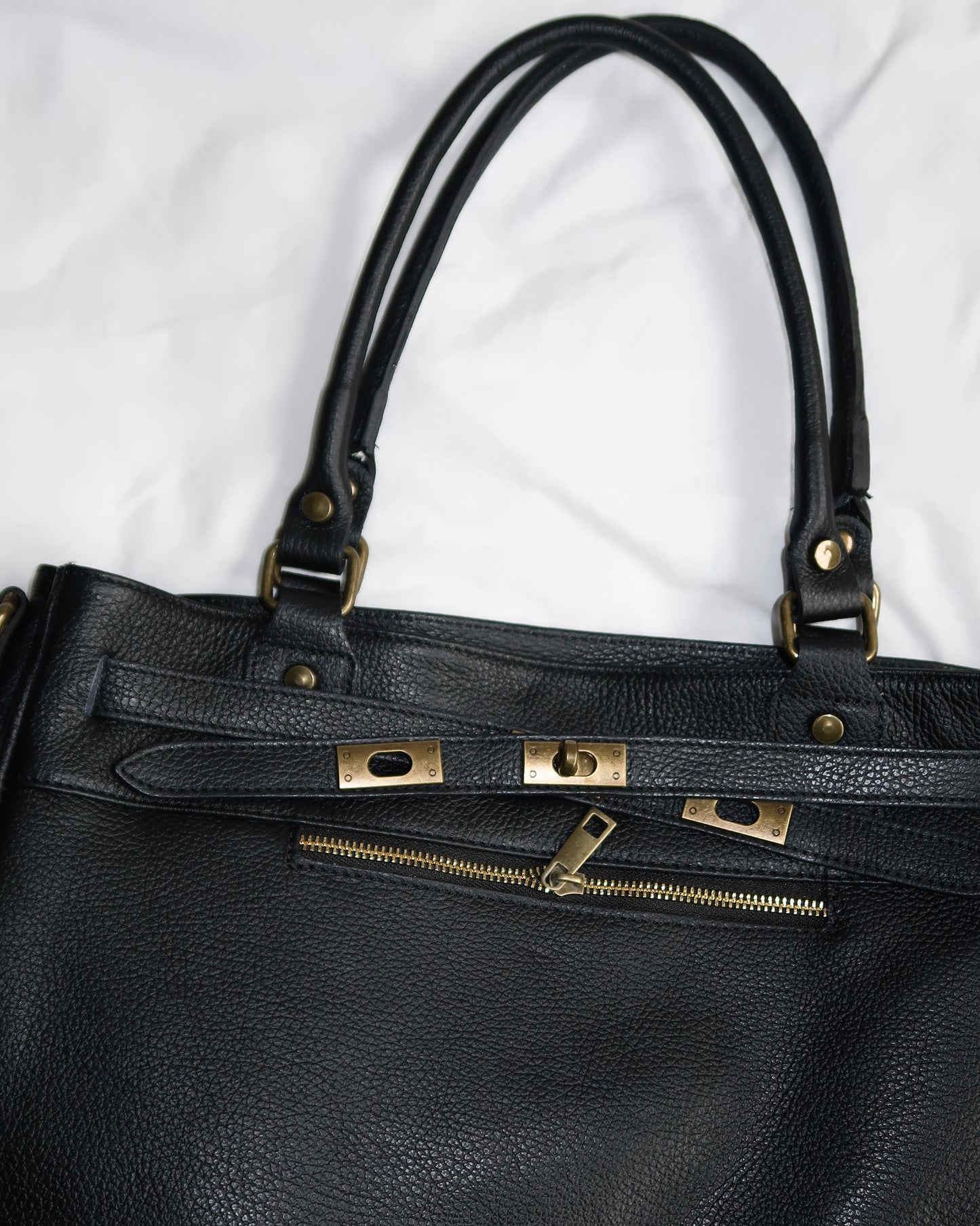 + Black Firkin Bag +