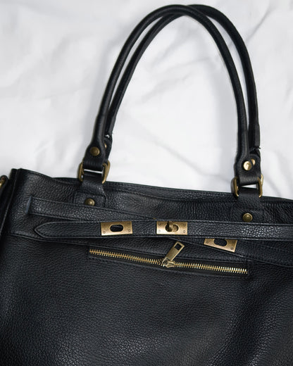 + Black Firkin Bag +