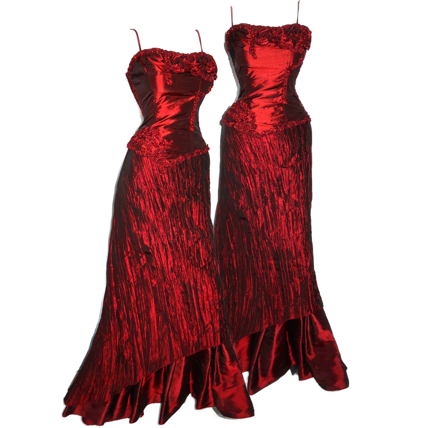 + Burgundy rose dress set +