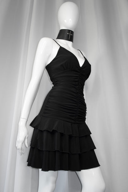 + Mini drapery dress +
