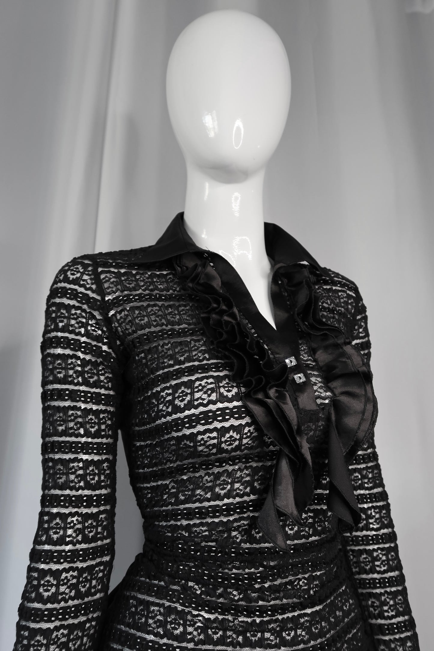 + Italian lace blouse +
