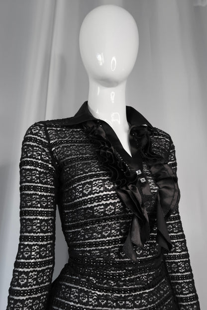 + Italian lace blouse +