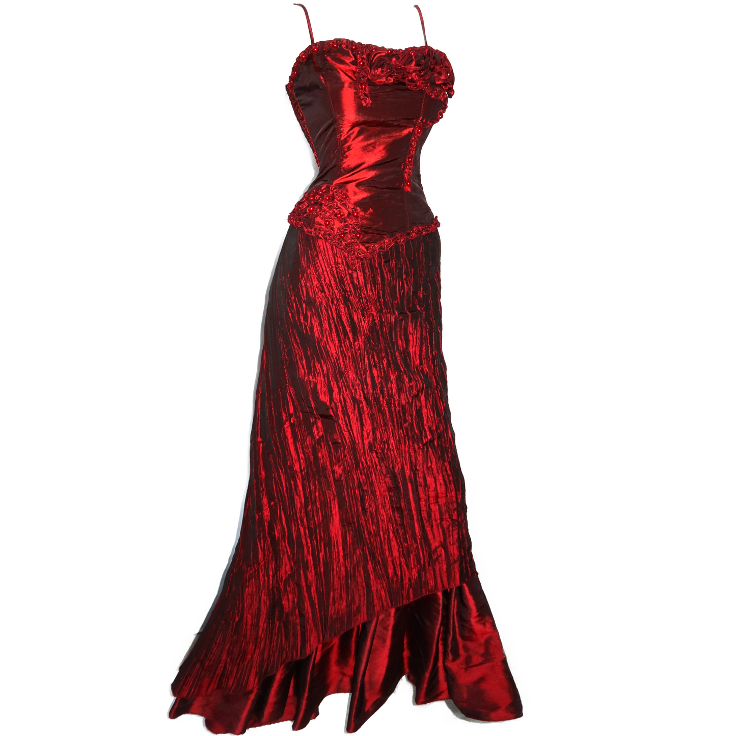 + Burgundy rose dress set +