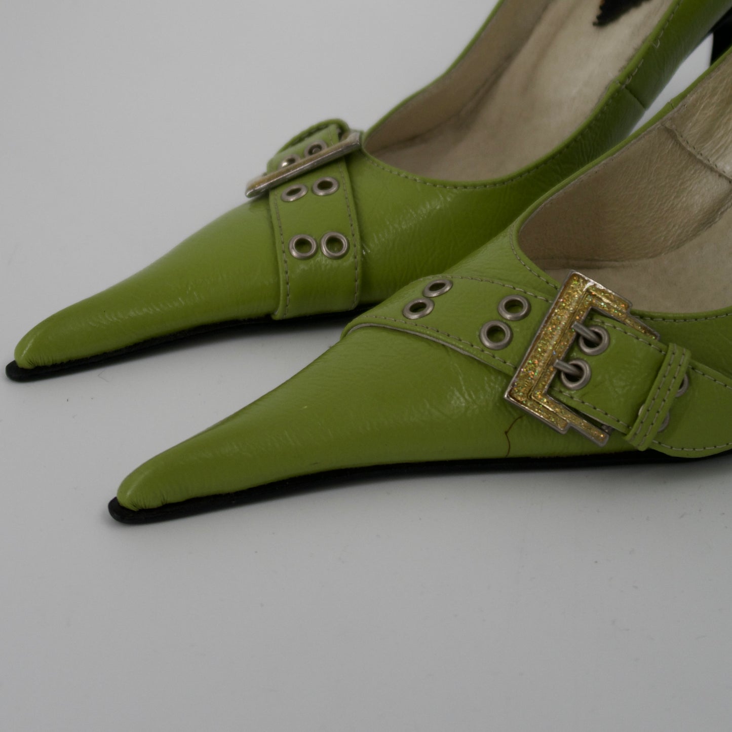 + Lime green heels +
