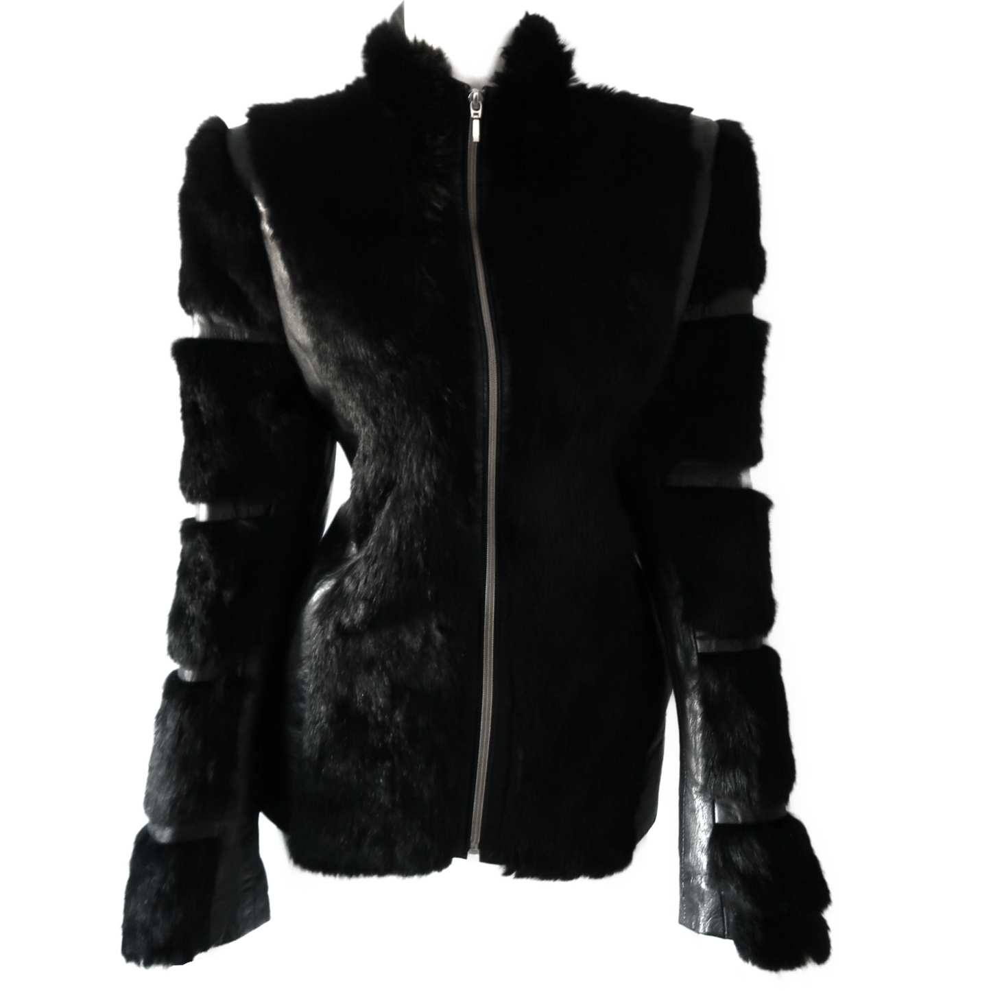 + Leather & Fur coat +