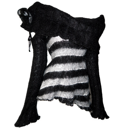 + Asymmetrical sweater +