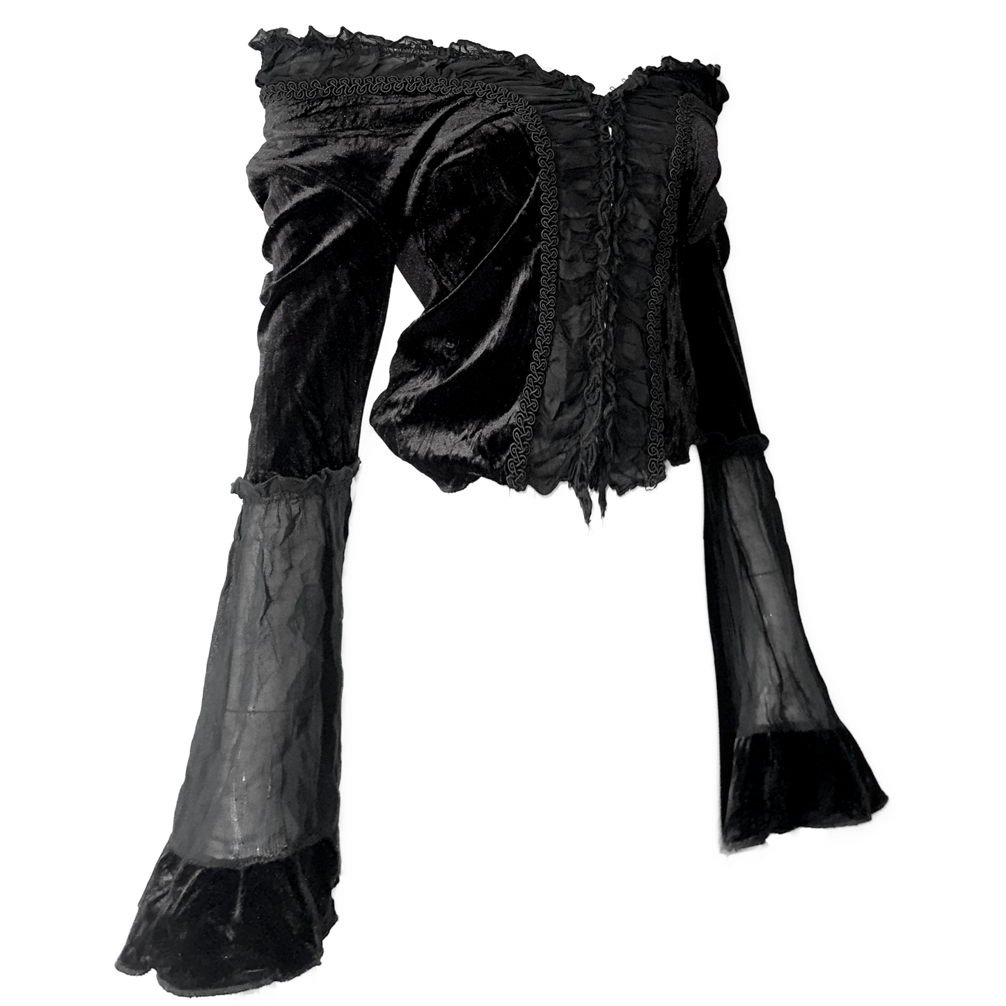 + Gothic blouse +