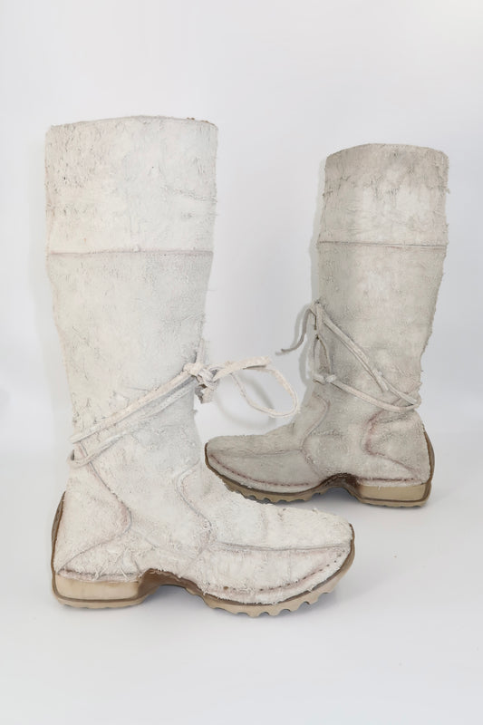 + Futuristic Vintage Bata Boots +