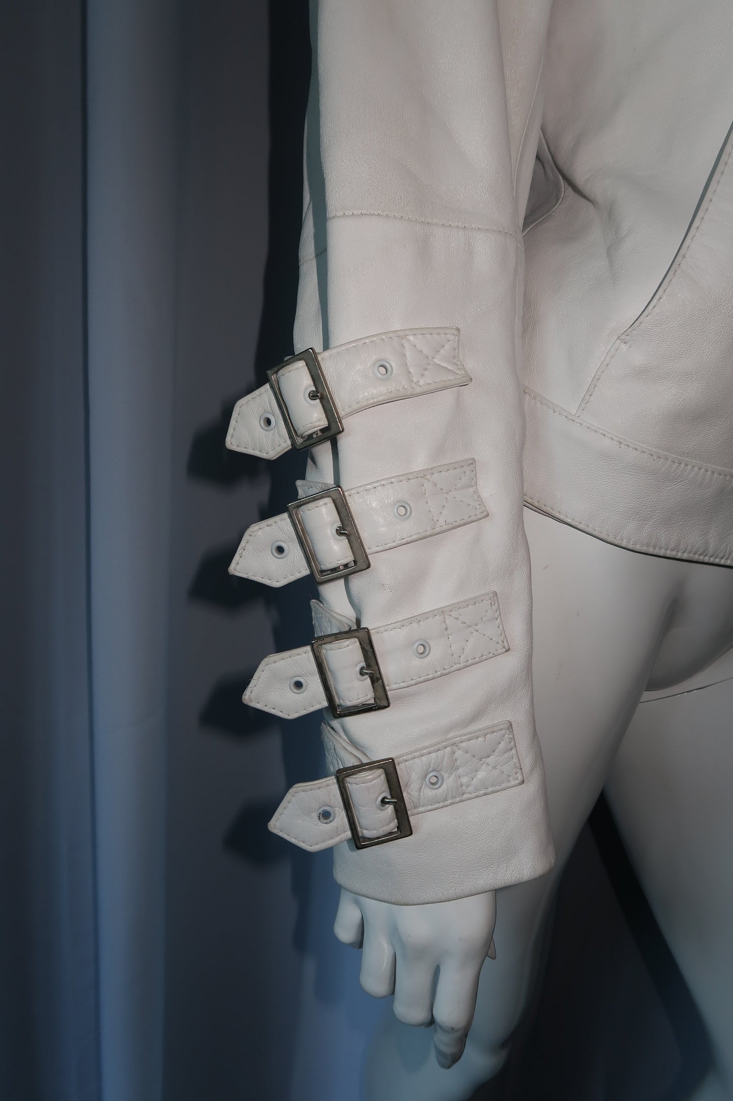 + Bondage leather jacket +