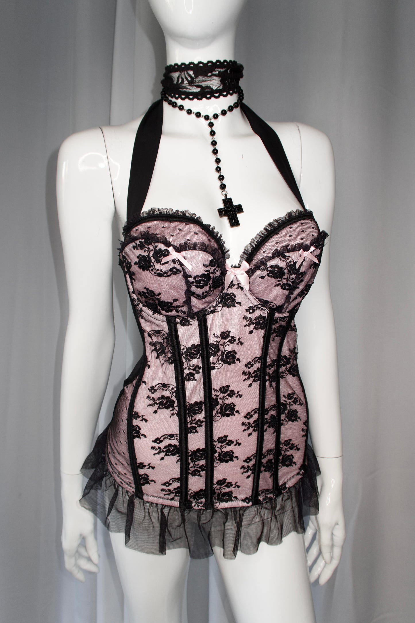 + Lace corset +