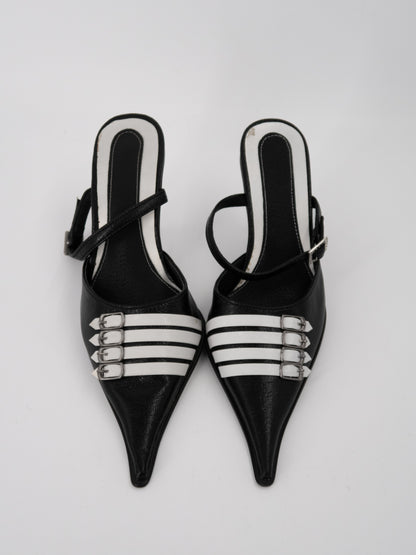 + Vintage heels with straps +