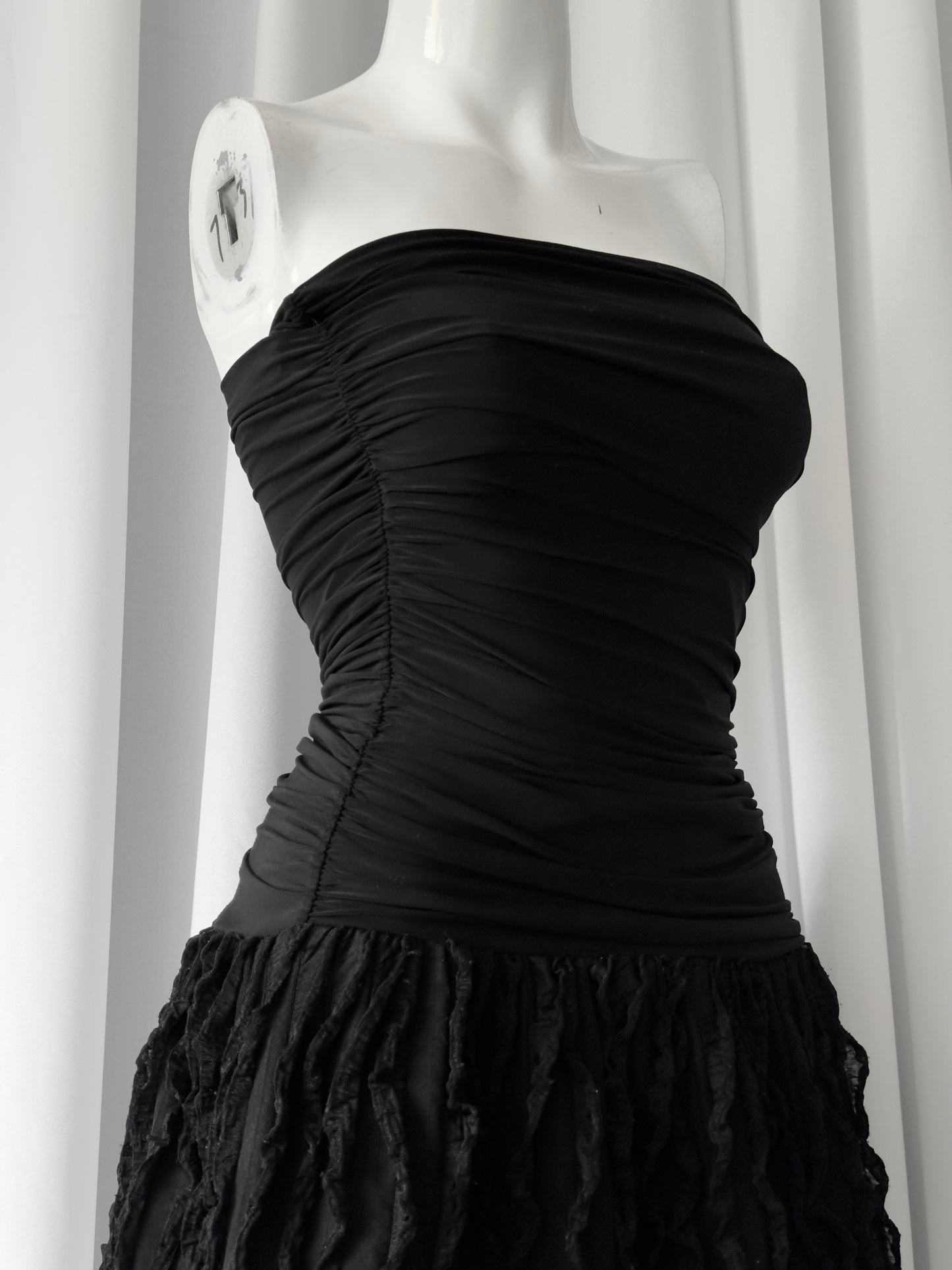 + Black bubble dress +