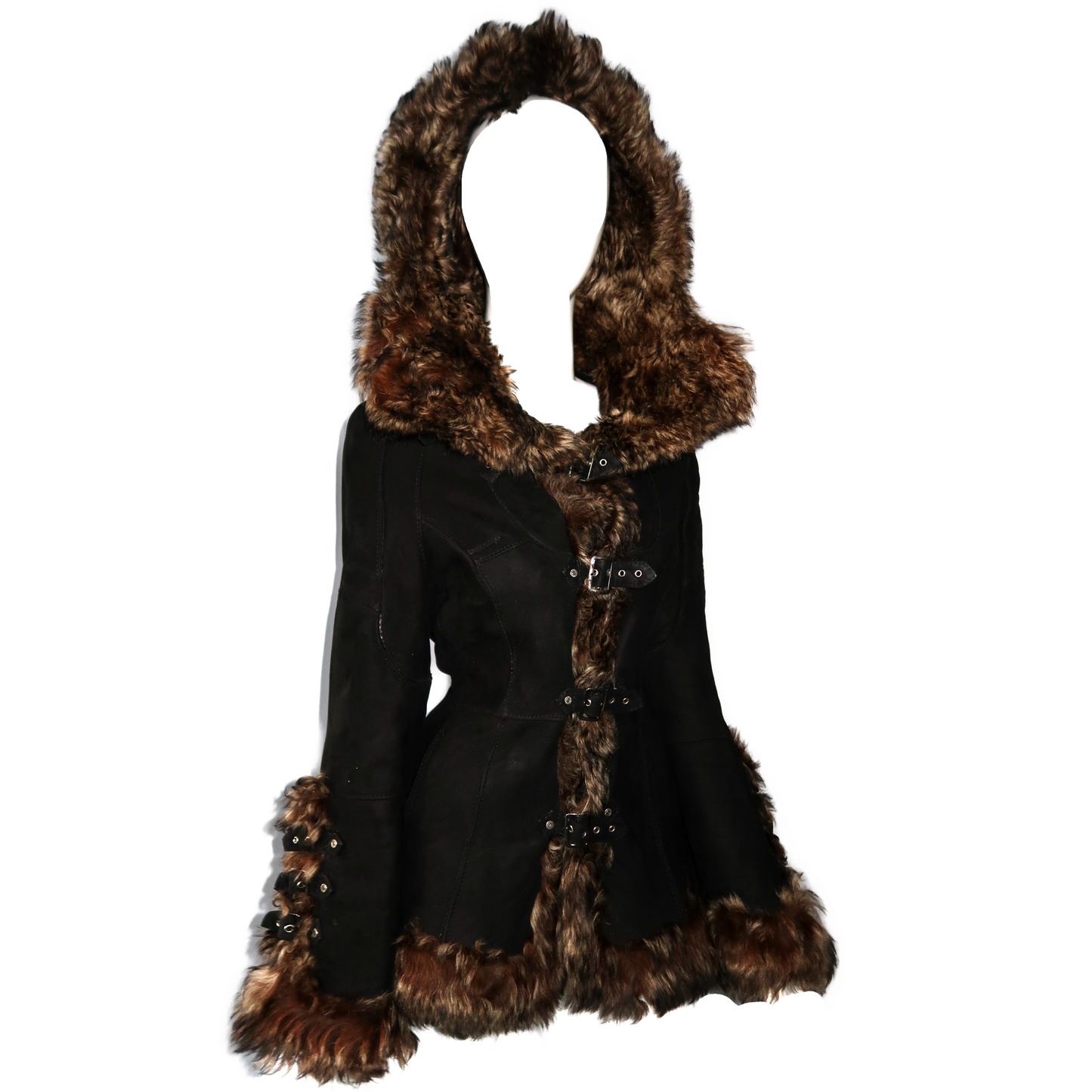 + Hooded Afghan Coat +