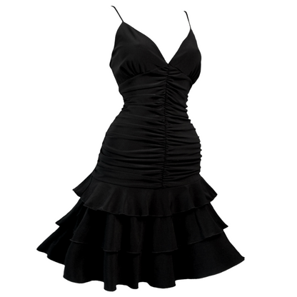 + Mini drapery dress +