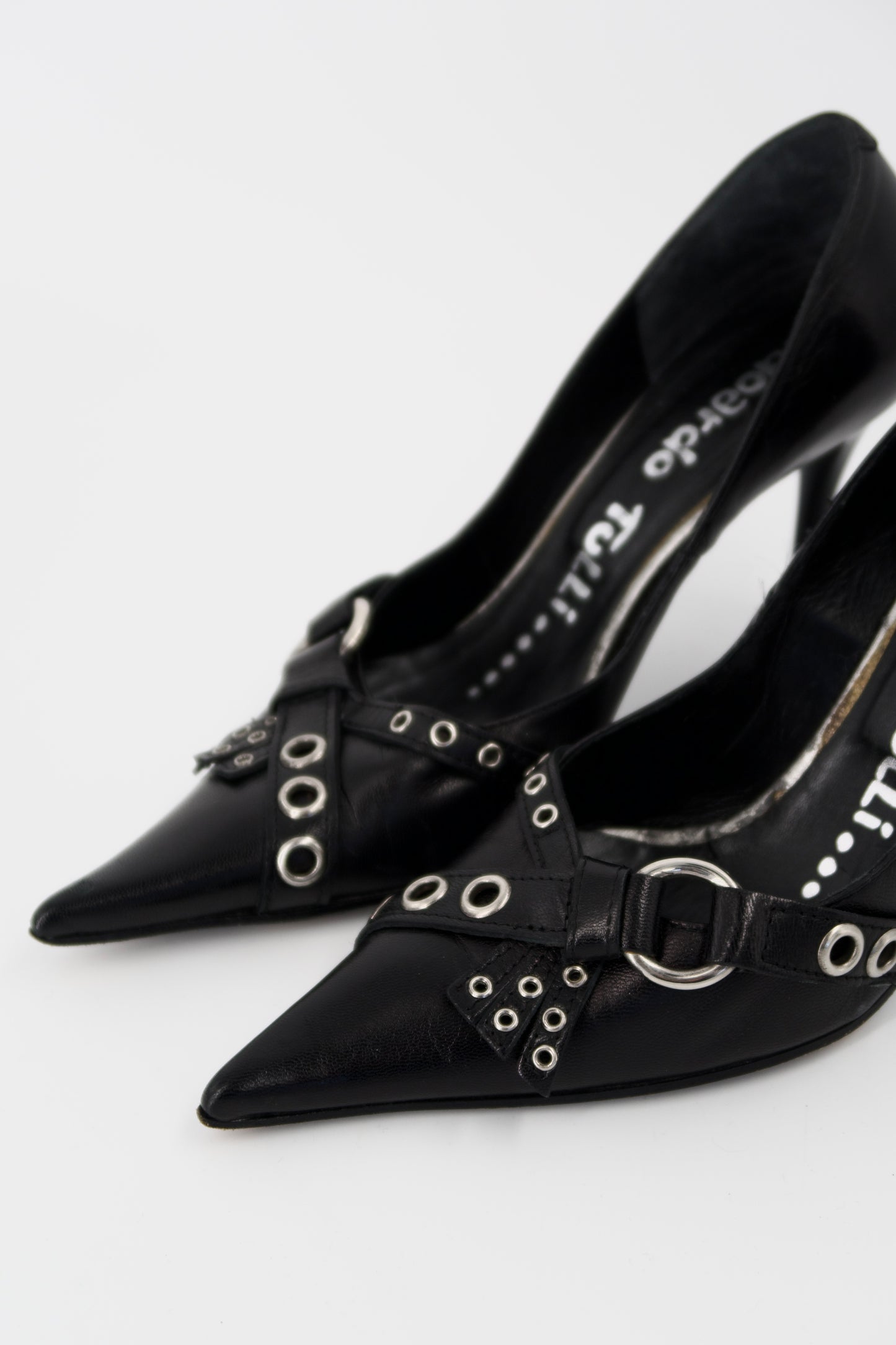 + Vintage leather heels +