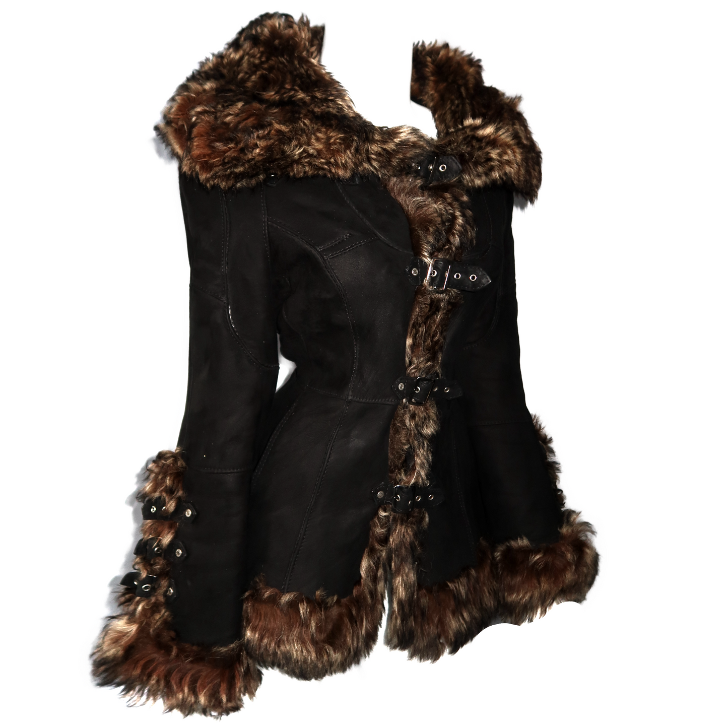 + Hooded Afghan Coat +