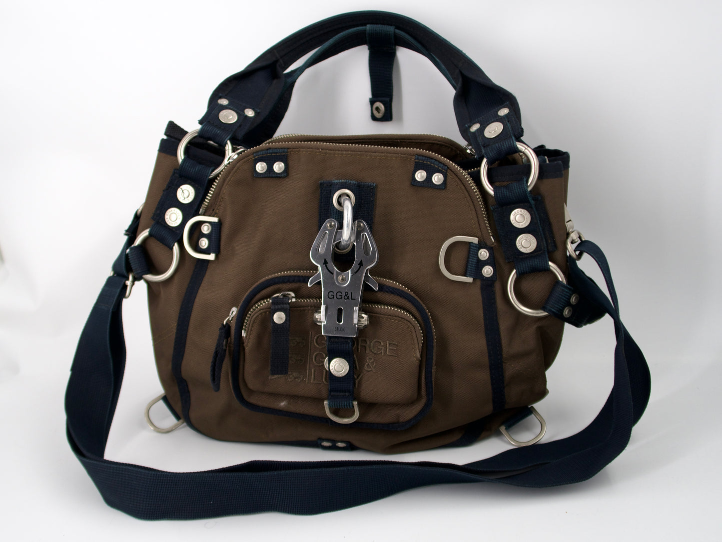 + Brown GGL bag +